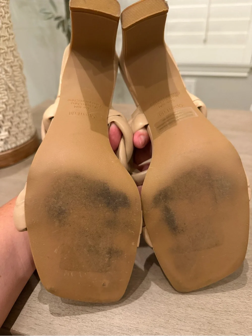 Open Edit RemmyTwist Sandal Nude 1OM